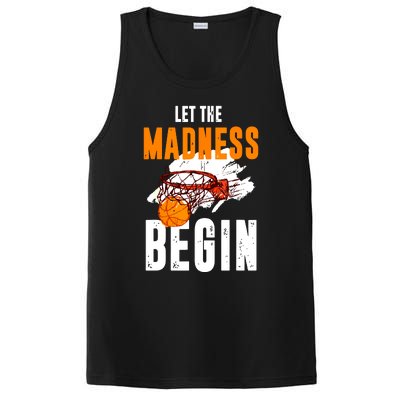 Let The Madness Begin Basketball PosiCharge Competitor Tank