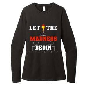 Let The Madness Begin College Basketball Tournament Womens CVC Long Sleeve Shirt