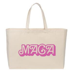 Lara Trump Maga Cotton Canvas Jumbo Tote