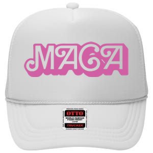 Lara Trump Maga High Crown Mesh Back Trucker Hat