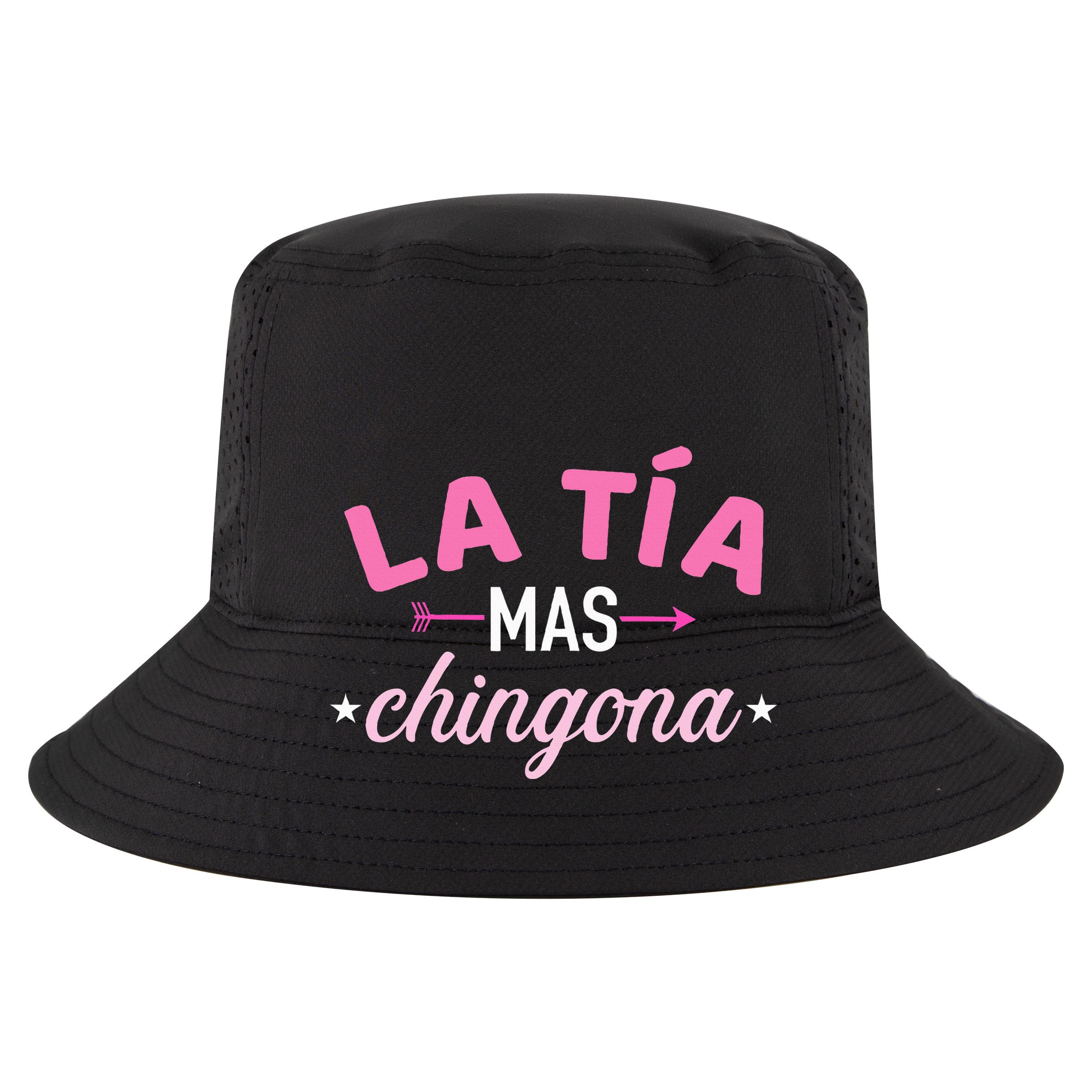 La TíA Mas Chingona 7 Panel Mesh Trucker Snapback Hat