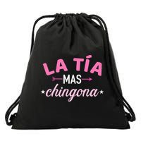 La TíA Mas Chingona Drawstring Bag