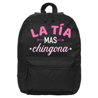 La TíA Mas Chingona 16 in Basic Backpack