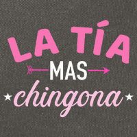 La TíA Mas Chingona Cotton Canvas Backpack