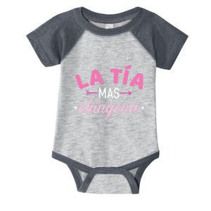 La TíA Mas Chingona Infant Baby Jersey Bodysuit