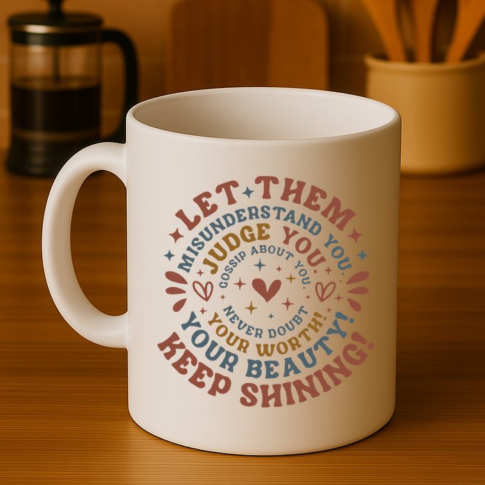 Let Them Misunderstand You Judge You Gossip About You Mug