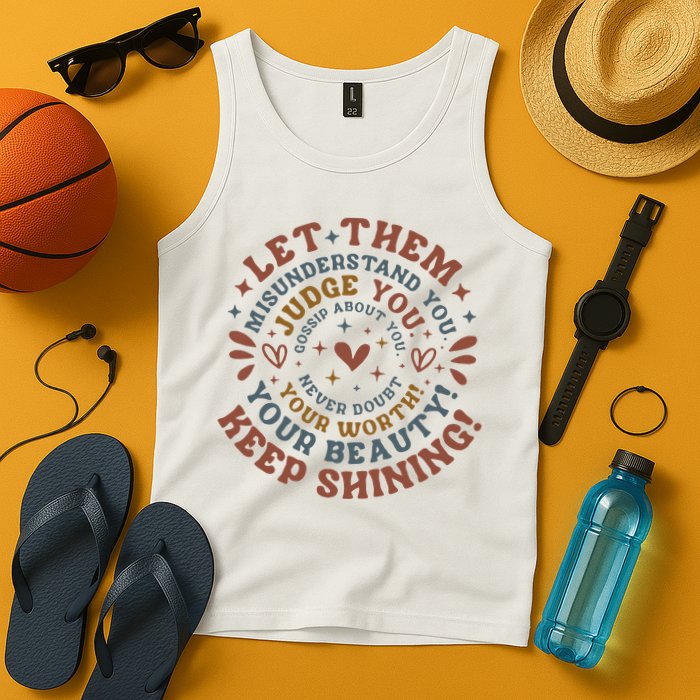 Let Them Misunderstand You Judge You Gossip About You Tank Top