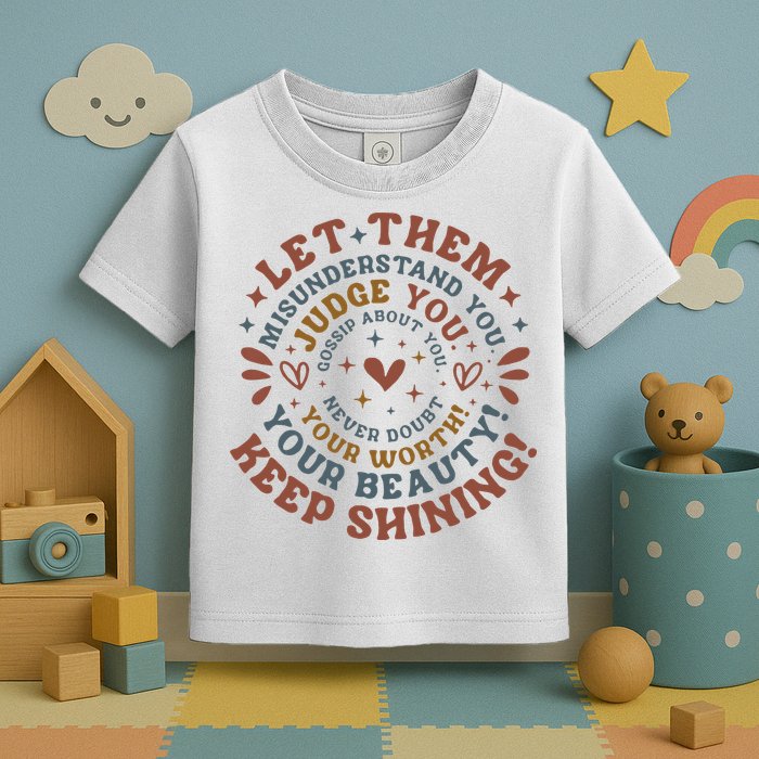 Let Them Misunderstand You Judge You Gossip About You Toddler T-Shirt