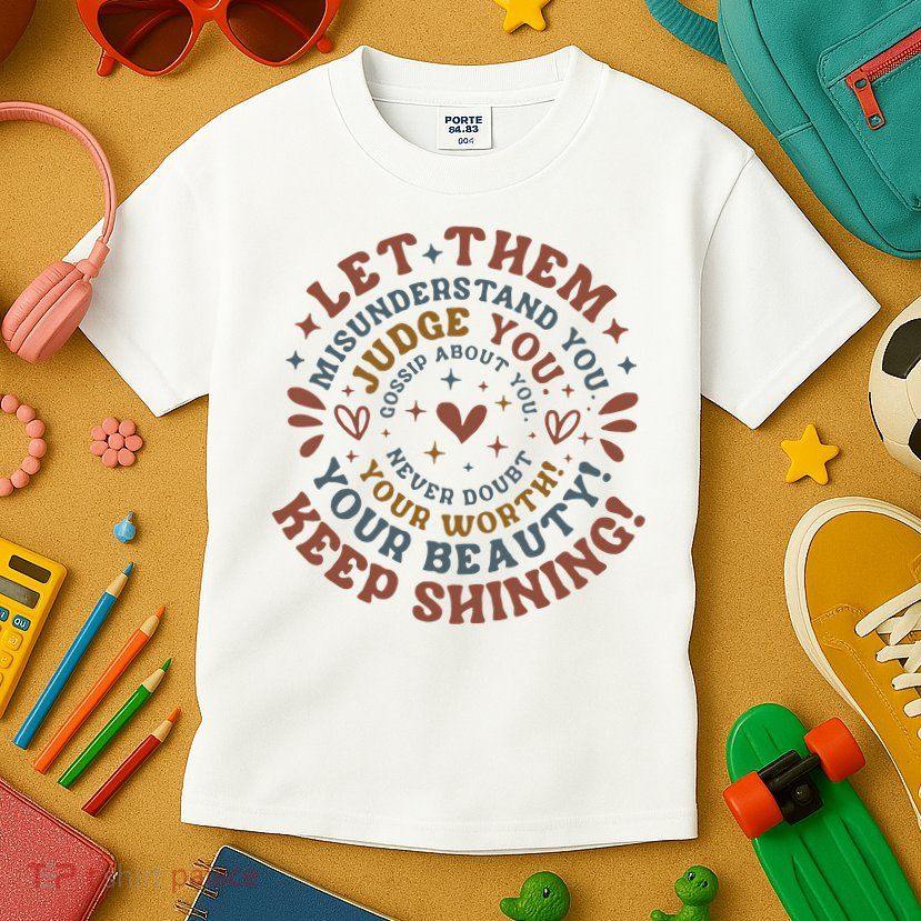 Let Them Misunderstand You Judge You Gossip About You Kids T-Shirt