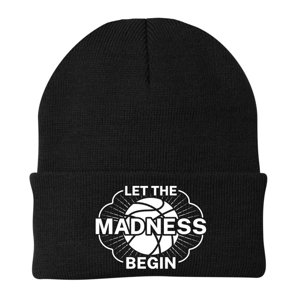 Let The Madness Begin March Madness Beanie