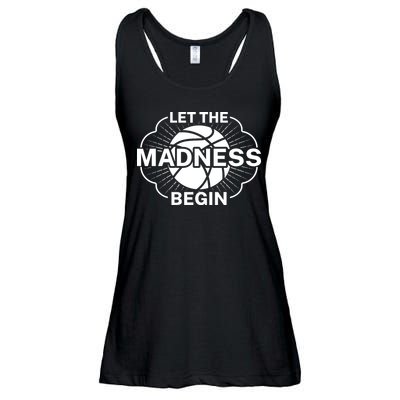 Let The Madness Begin March Madness Ladies Essential Flowy Tank