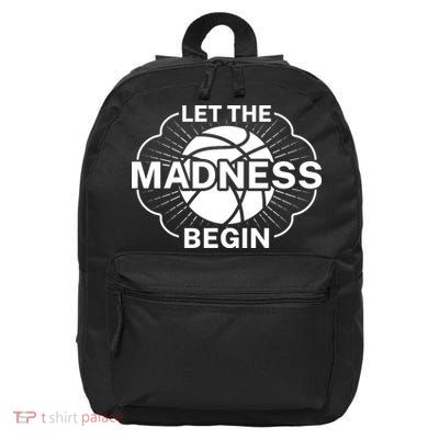 Let The Madness Begin March Madness 16 in Basic Backpack