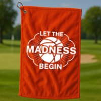 Let The Madness Begin March Madness Golf Towel