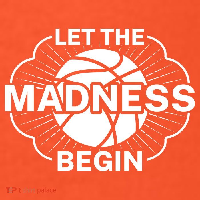 Let The Madness Begin March Madness Short Acrylic Beanie