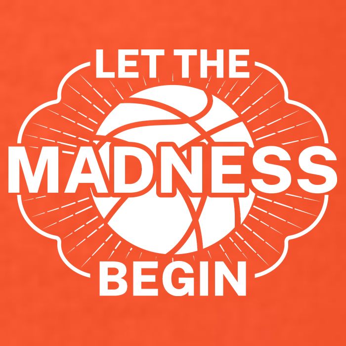 Let The Madness Begin March Madness Kids T-Shirt