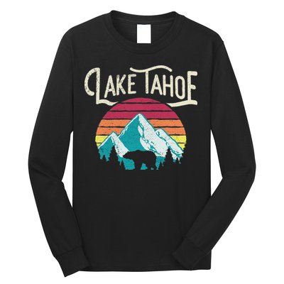 Lake Tahoe Mountain Long Sleeve Shirt