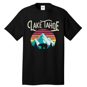 Lake Tahoe Mountain Tall T-Shirt