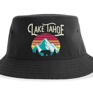 Lake Tahoe Mountain Sustainable Bucket Hat