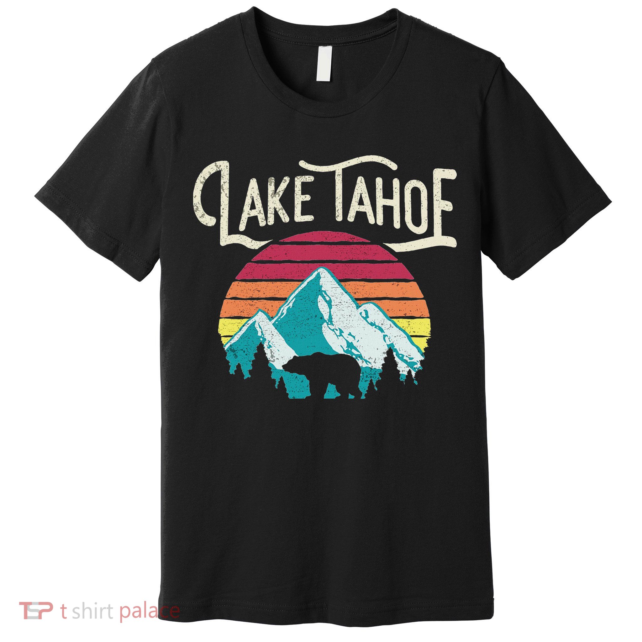 Lake Tahoe Mountain Premium T-Shirt