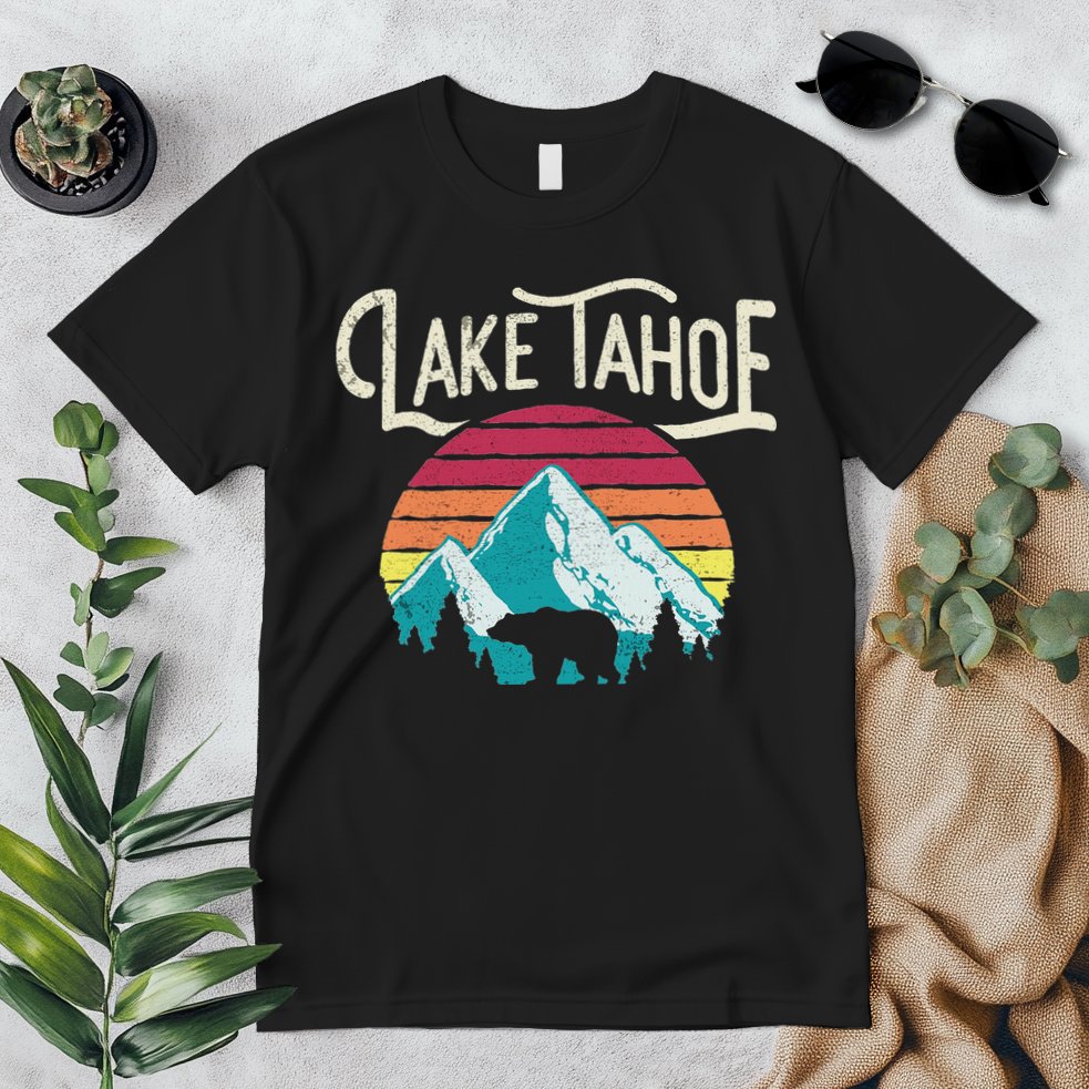 Lake Tahoe Mountain Premium T-Shirt