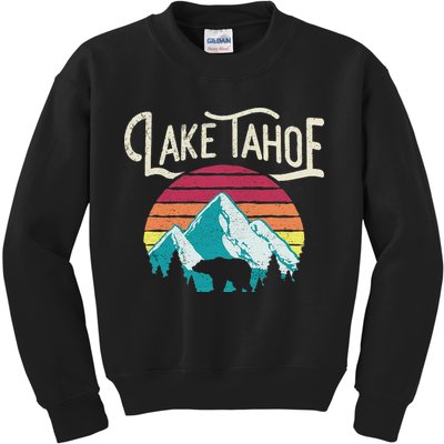Lake Tahoe Mountain Kids Sweatshirt