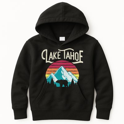 Lake Tahoe Mountain Kids Hoodie