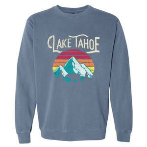 Lake Tahoe Mountain Garment-Dyed Sweatshirt