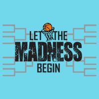 Let The Madness Begin College March Brackets Tournament Gift Kids T-Shirt