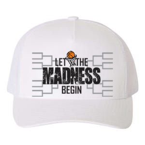 Let The Madness Begin College March Brackets Tournament Gift Yupoong Adult 5-Panel Trucker Hat