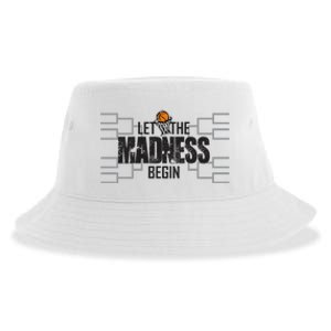 Let The Madness Begin College March Brackets Tournament Gift Sustainable Bucket Hat