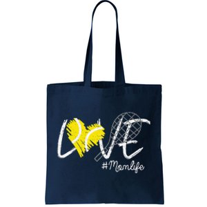 Love Tennis Mom Life Gift For Mom Women MotherS Day Tote Bag