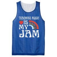 Leopard Teaching Music Is My Jam Sunglasses Teaching Music Gift Mesh Reversible Basketball Jersey Tank