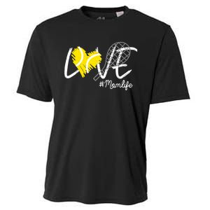 LOVE Tennis Mom Life Gift For Mom Wo Mother's Day Cooling Performance Crew T-Shirt