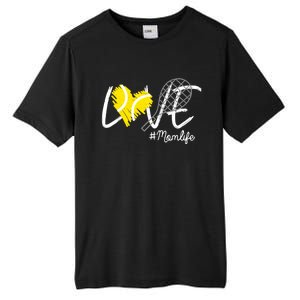 LOVE Tennis Mom Life Gift For Mom Wo Mother's Day Tall Fusion ChromaSoft Performance T-Shirt