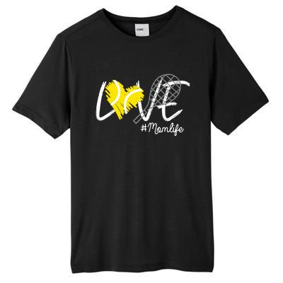 LOVE Tennis Mom Life Gift For Mom Wo Mother's Day Tall Fusion ChromaSoft Performance T-Shirt