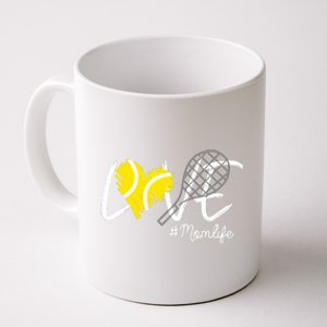 LOVE Tennis Mom Life Gift For Mom Wo Mother's Day Coffee Mug