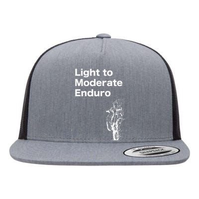 Light To Moderate Enduro Flat Bill Trucker Hat