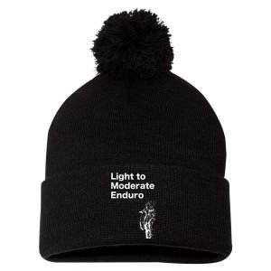 Light To Moderate Enduro Pom Pom 12in Knit Beanie