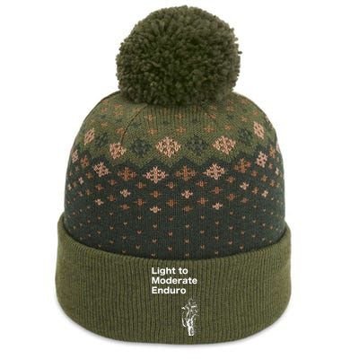 Light To Moderate Enduro The Baniff Cuffed Pom Beanie