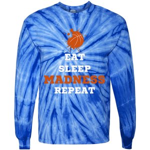 Let The Madness Begin Basketball Madness College Tie-Dye Long Sleeve Shirt