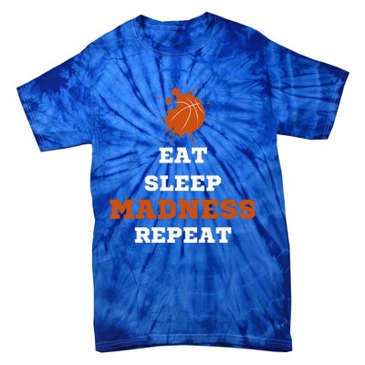 Let The Madness Begin Basketball Madness College Tie-Dye T-Shirt