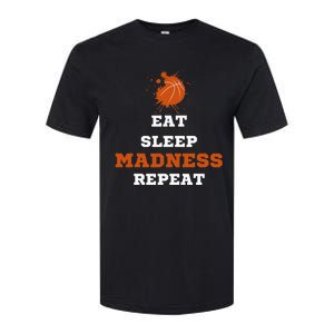 Let The Madness Begin Basketball Madness College Softstyle CVC T-Shirt