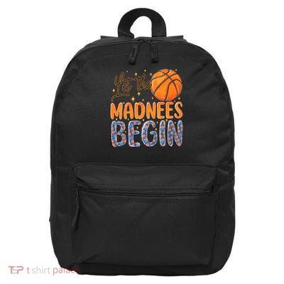 Let The Madness Begin Basketball Season Game Day 16 in Basic Backpack