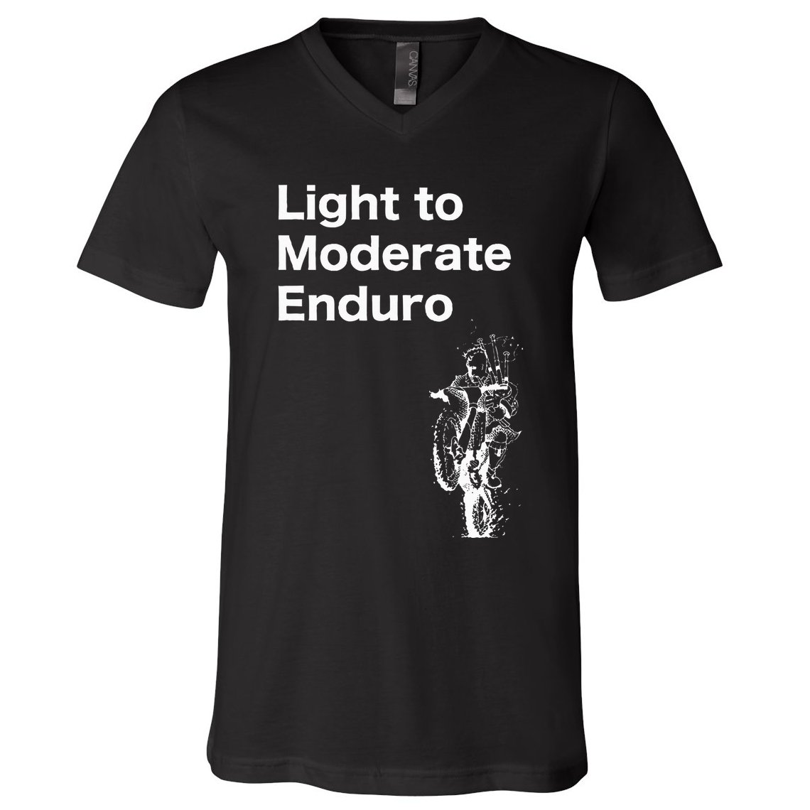 Light To Moderate Enduro V-Neck T-Shirt