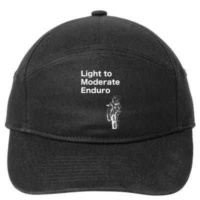 Light To Moderate Enduro 7-Panel Snapback Hat