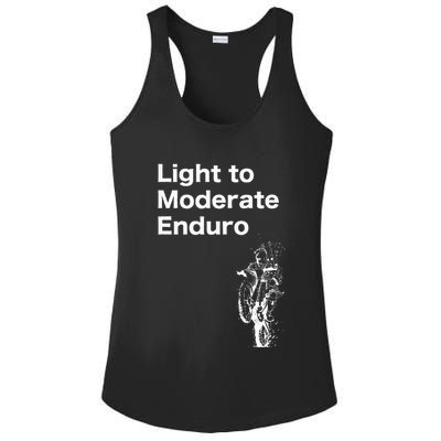 Light To Moderate Enduro Ladies PosiCharge Competitor Racerback Tank