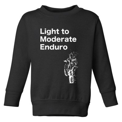 Light To Moderate Enduro Toddler Sweatshirt