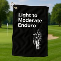 Light To Moderate Enduro Golf Towel