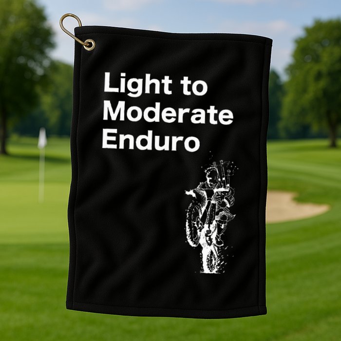 Light To Moderate Enduro Golf Towel