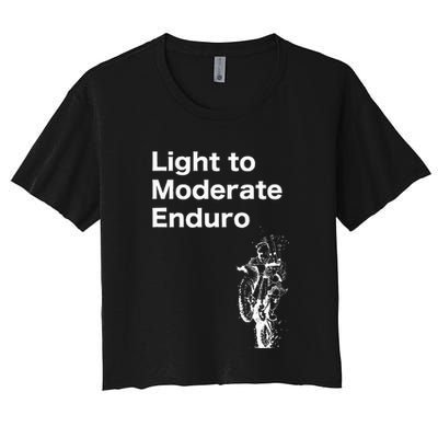 Light To Moderate Enduro Crop Top